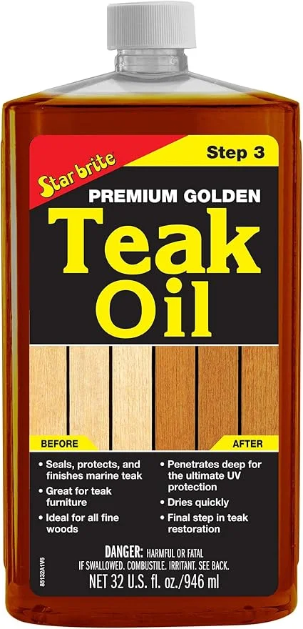Star Brite teak oil sealer bottle