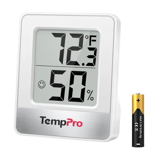 TempPro digital hygrometer and indoor thermometer