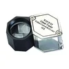 Toyo 10X 21mm triplet jeweler loupe with black hexagonal housing