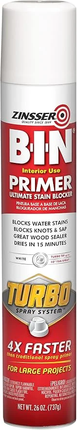 Zinsser B-I-N shellac-based primer-sealer