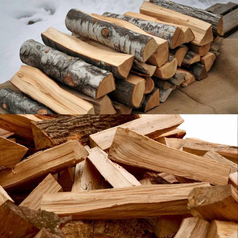 A Rick Of Wood Vs Cord