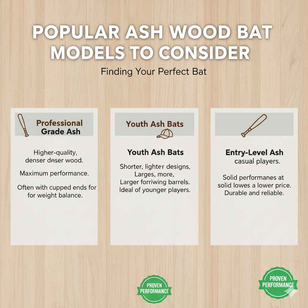 Popular Ash Wood Bat Models to Consider