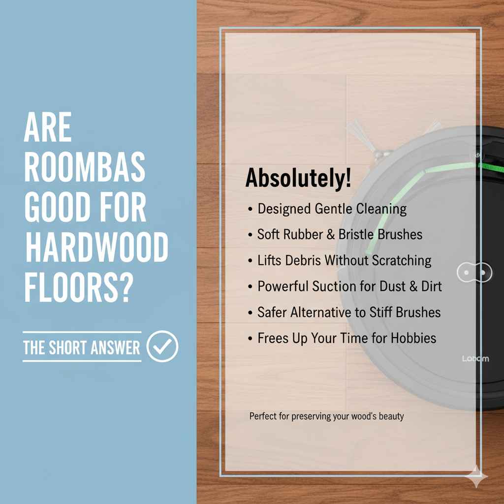 Are Roombas Good For Hardwood Floors