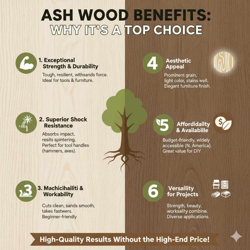 Ash Wood Benefits