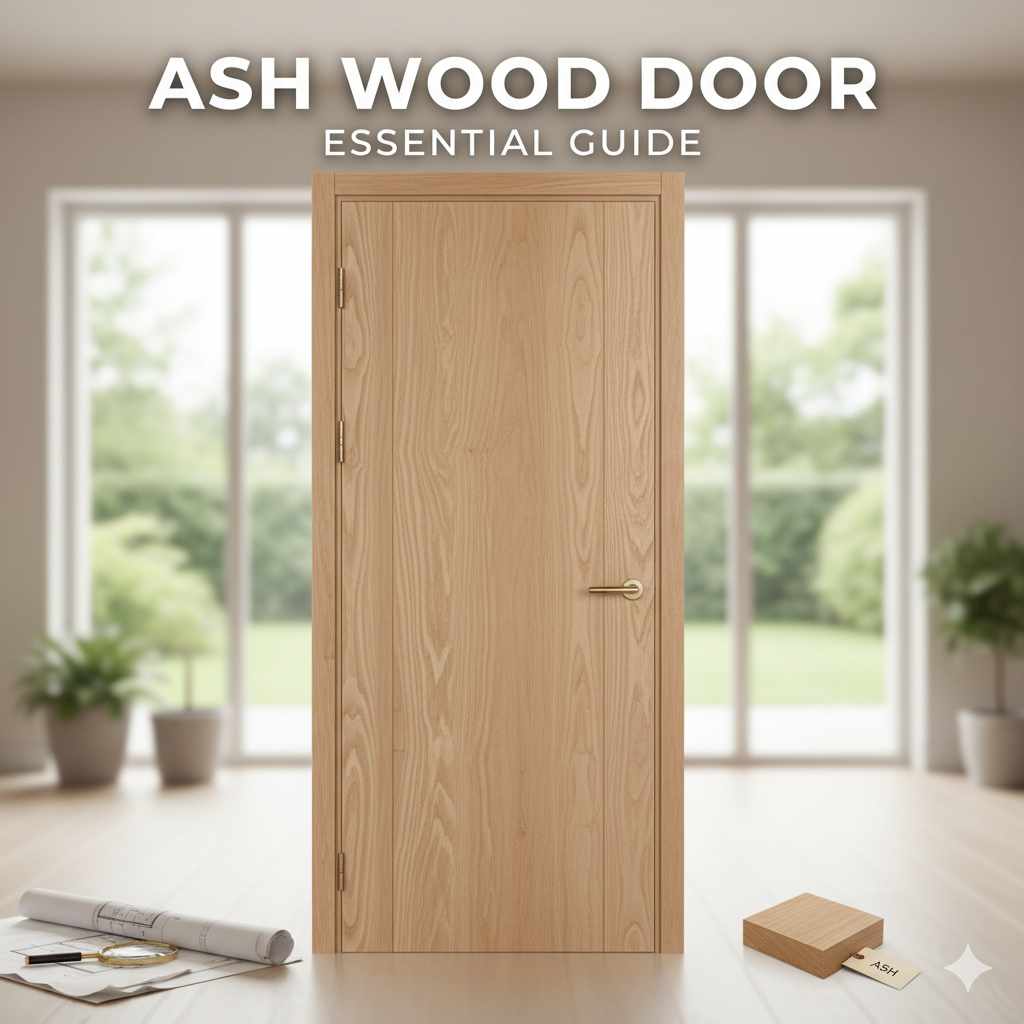 Ash Wood Door