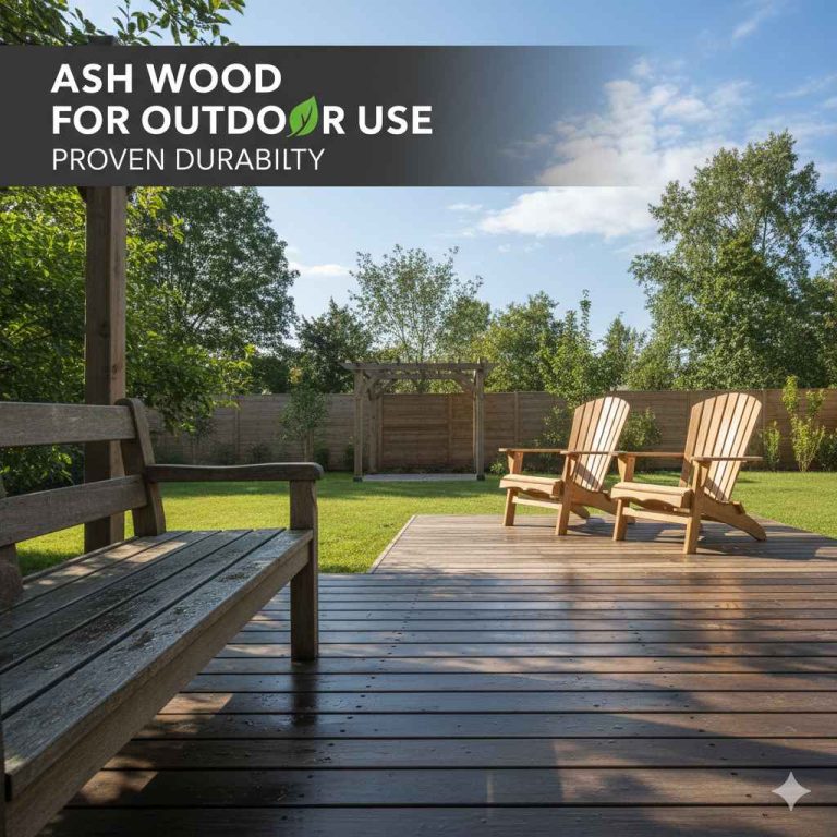Ash Wood For Outdoor Use