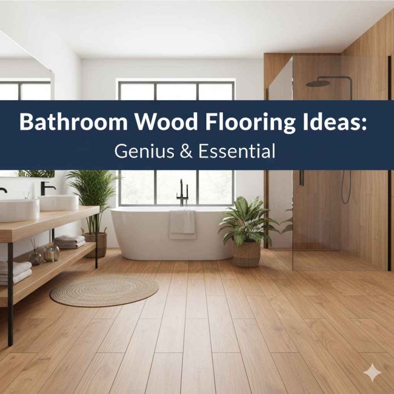 Bathroom Wood Flooring Ideas