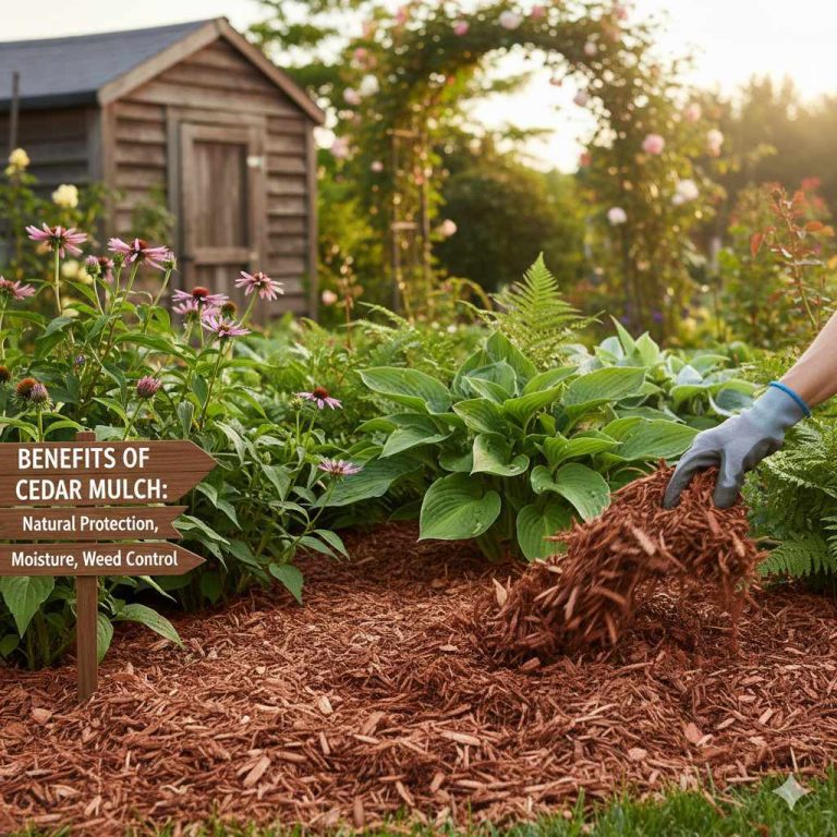 Benefits Cedar Mulch