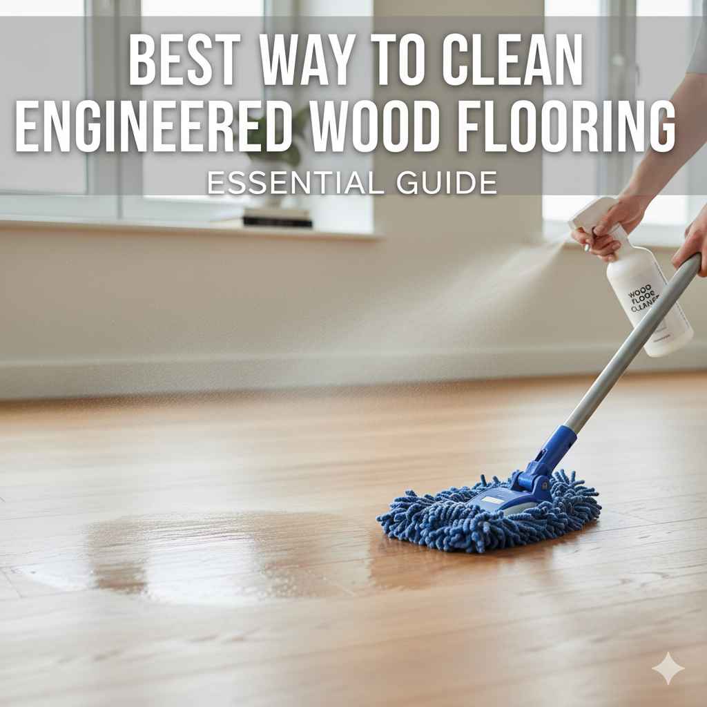Best Way to Clean Engineered Wood Flooring