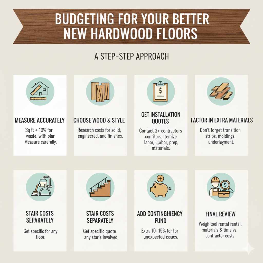 Budgeting for Your New Hardwood Floors