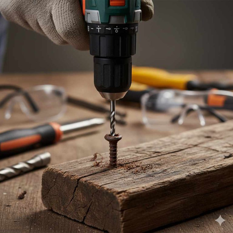 Can You Drill Through A Screw To Remove It