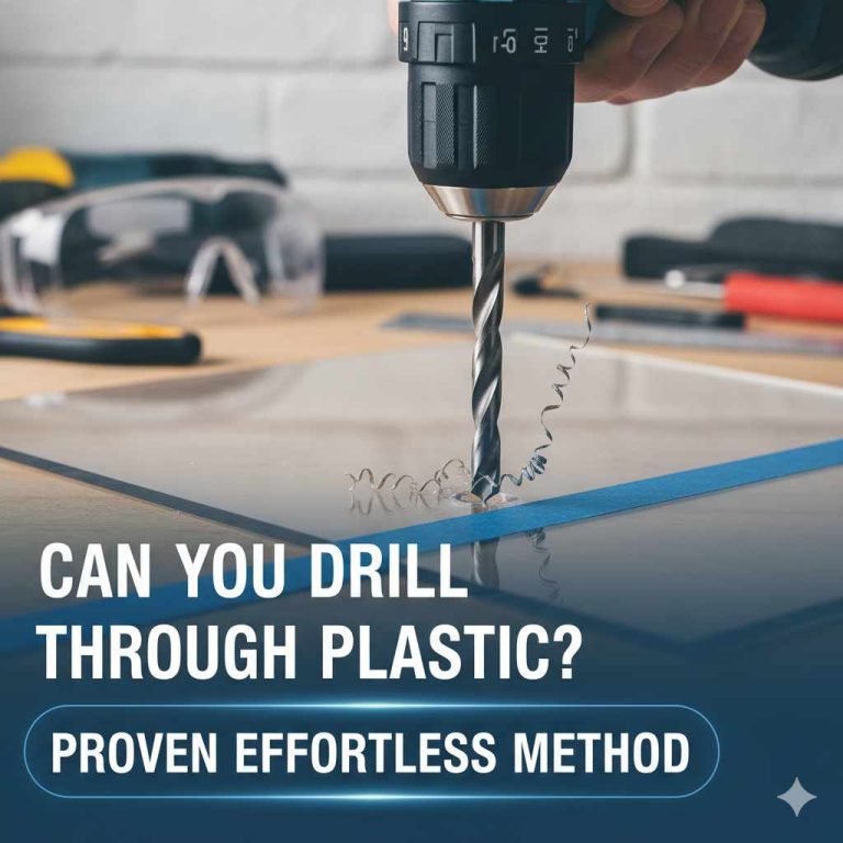 Can You Drill Through Plastic