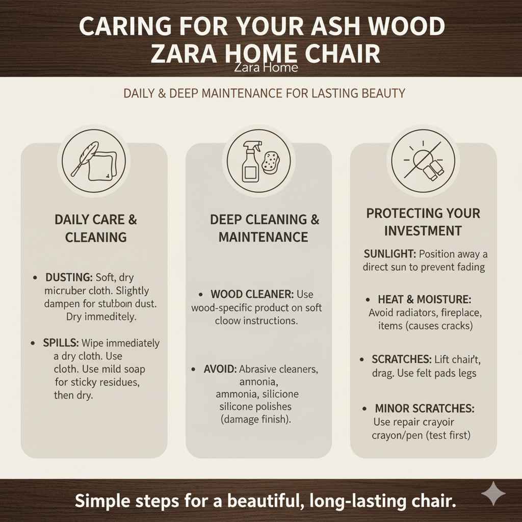 The Art of the Ash Wood Chair at Zara Home