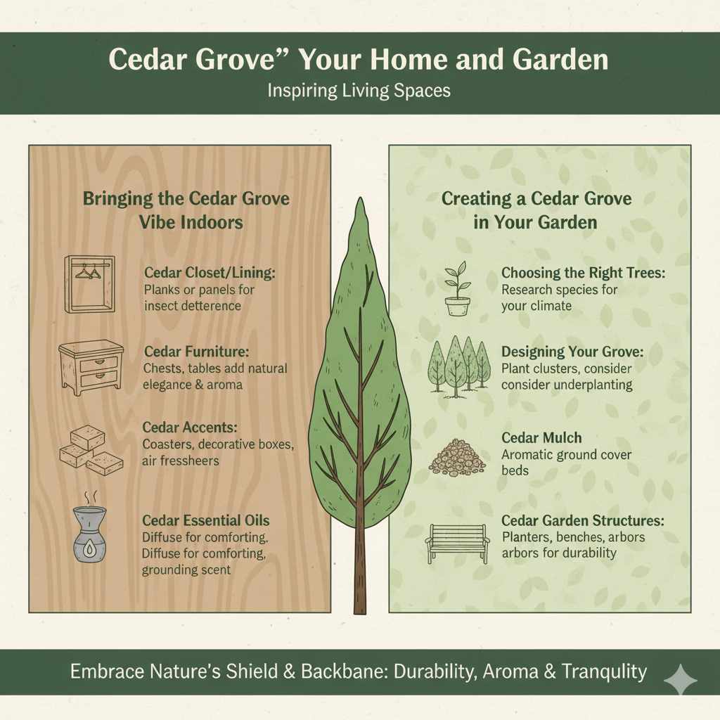 "Cedar Grove" in Your Home and Garden