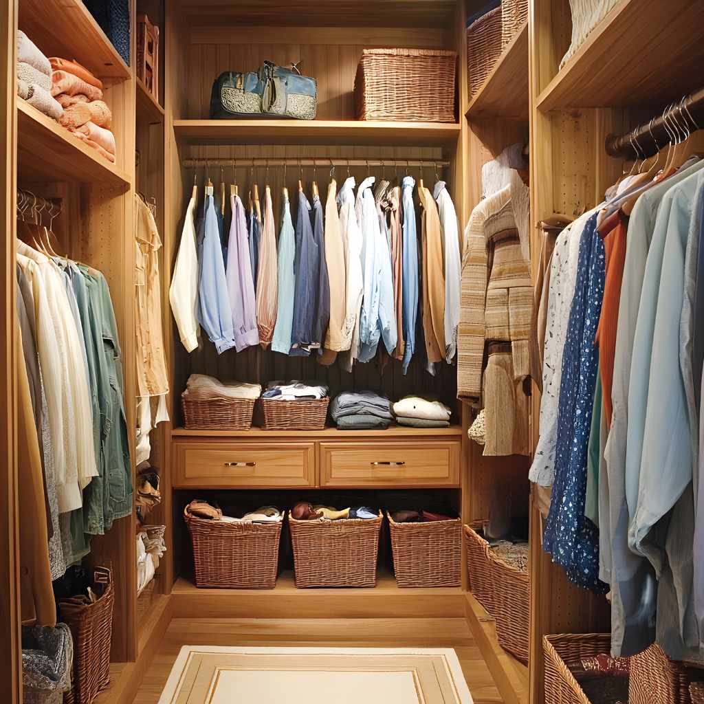 Cedar Plywood Closet