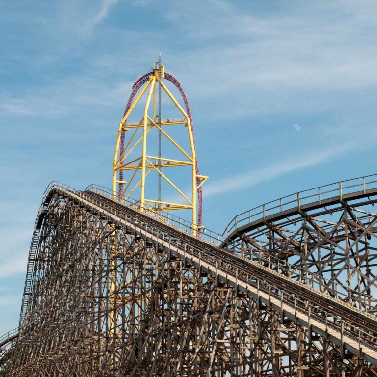 Cedar Point Magnum Stopped