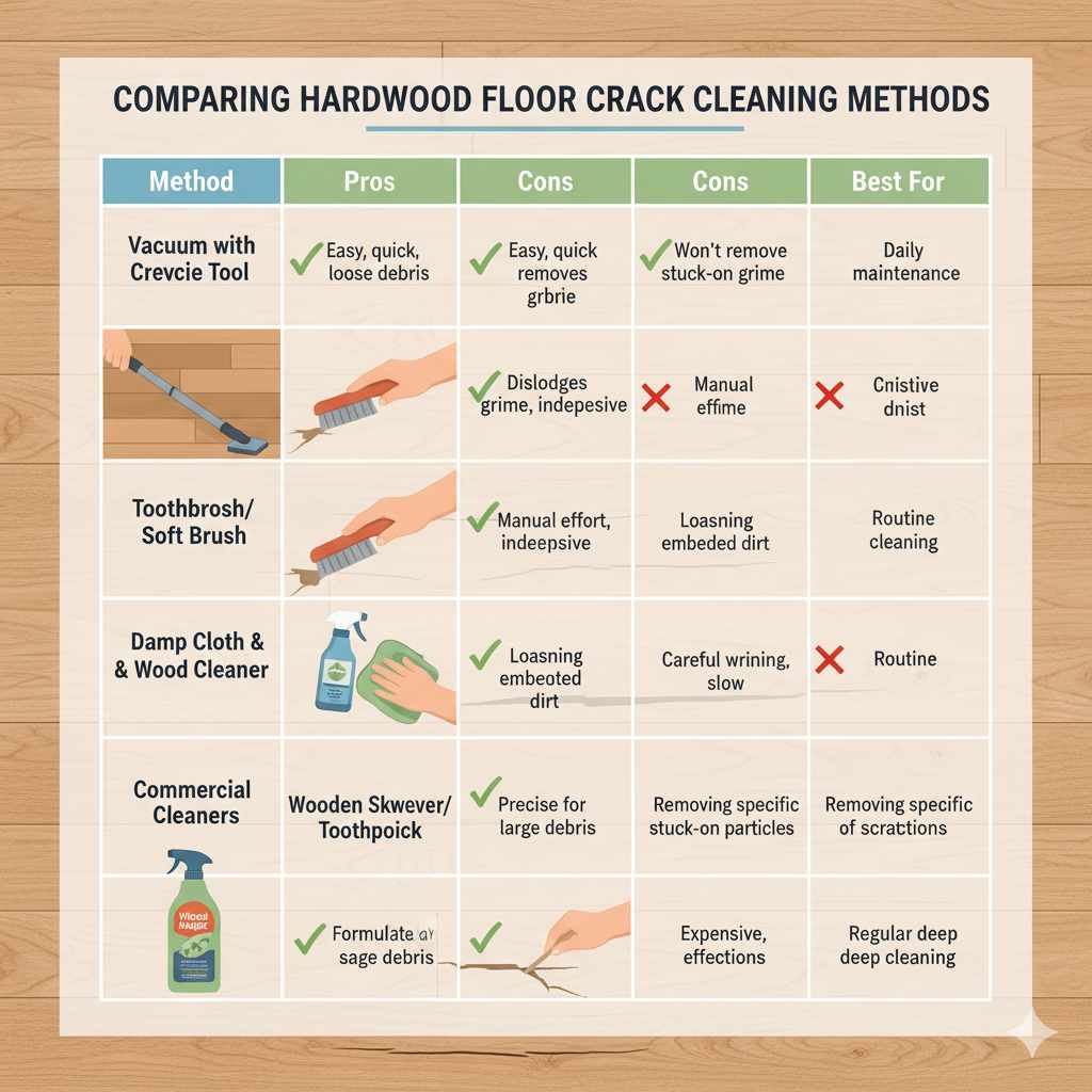 Comparing Cleaning Methods