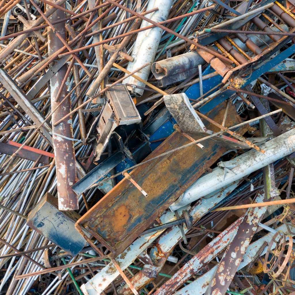 Debris between Steel And Wooden Footers