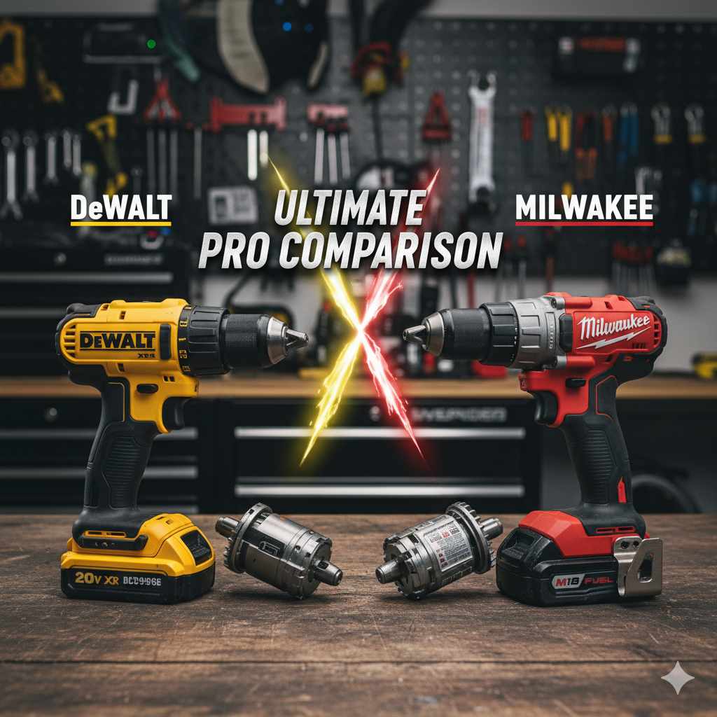 Dewalt Versus Milwaukee Drill