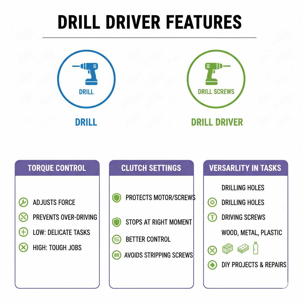 Drill Driver Features