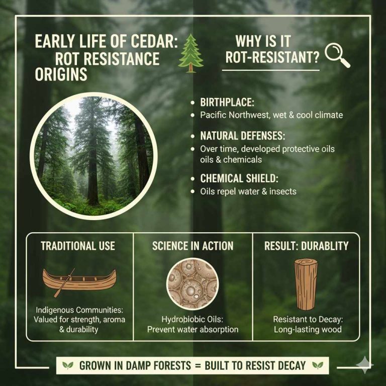 Why Is Cedar Rot-Resistant? The Natural Oils Behind Its Durability