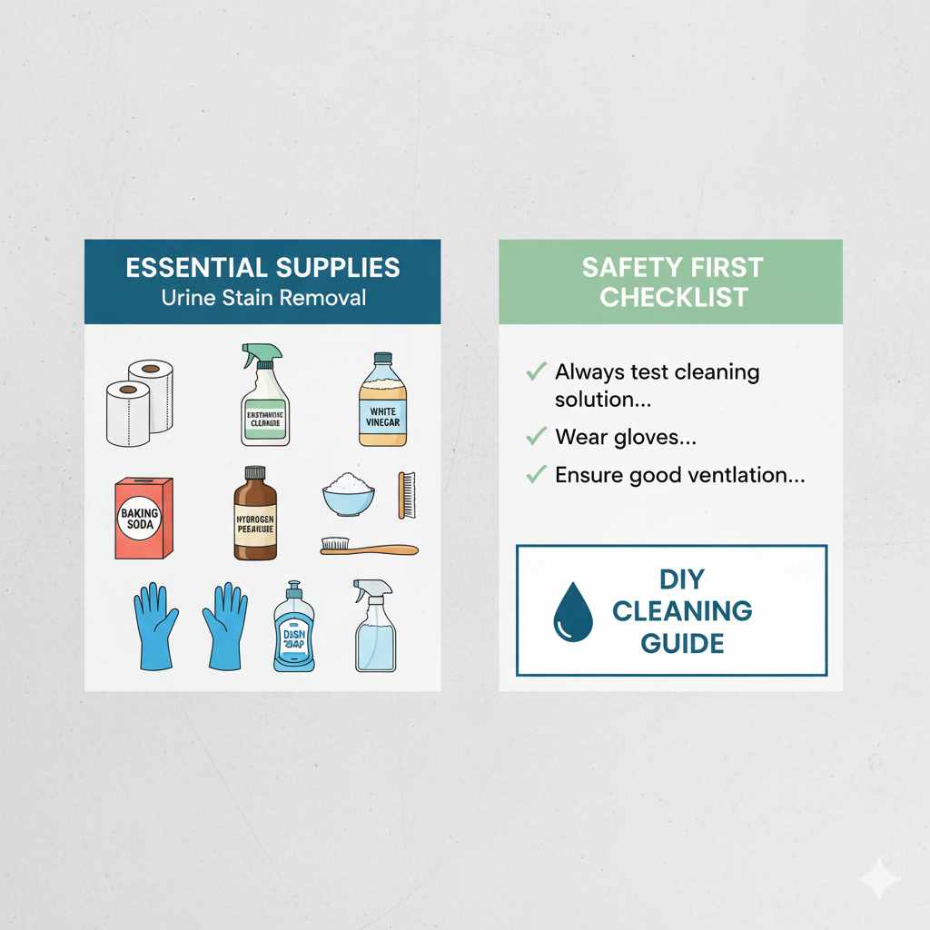 Essential Supplies for Urine Stain Removal