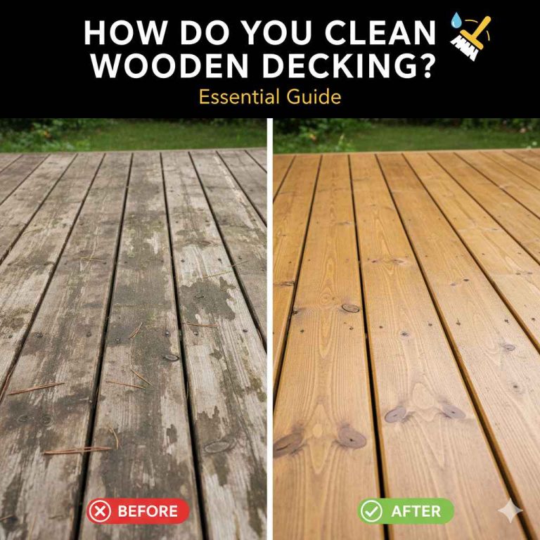 How Do You Clean Wooden Decking