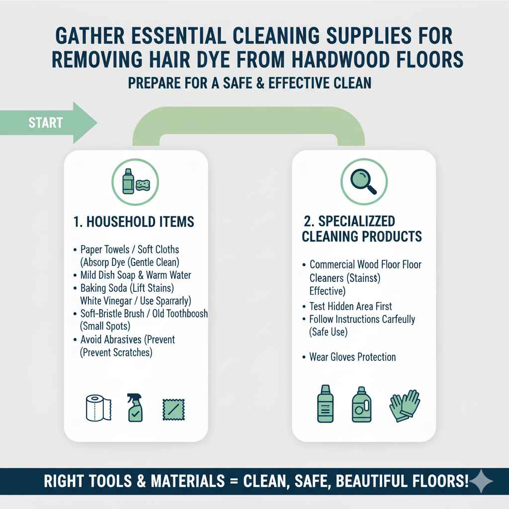 Gather Essential Cleaning Supplies