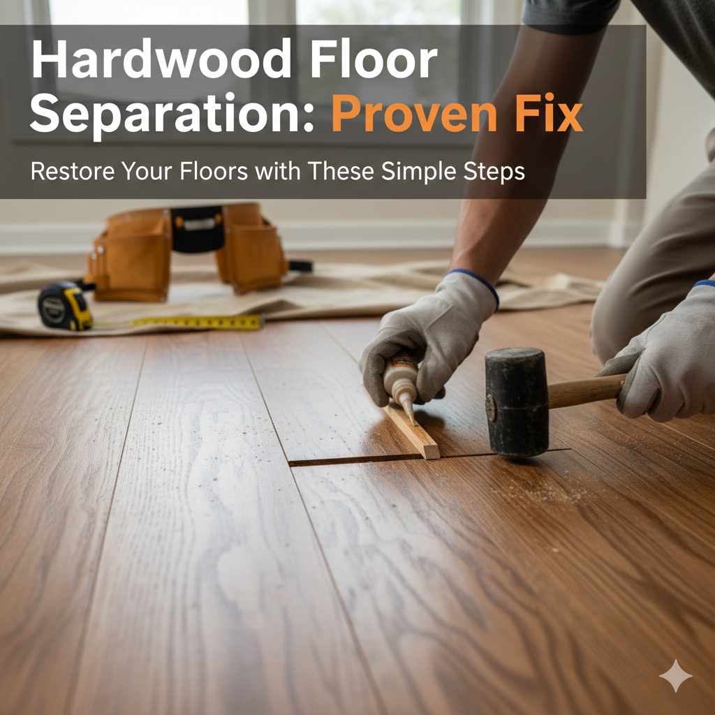 Hardwood Floor Separation Between Boards