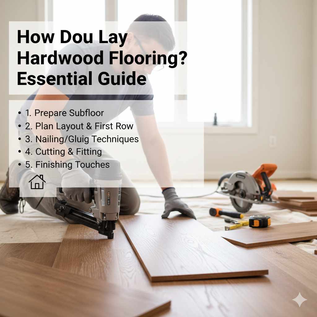 How Do You Lay Hardwood Flooring