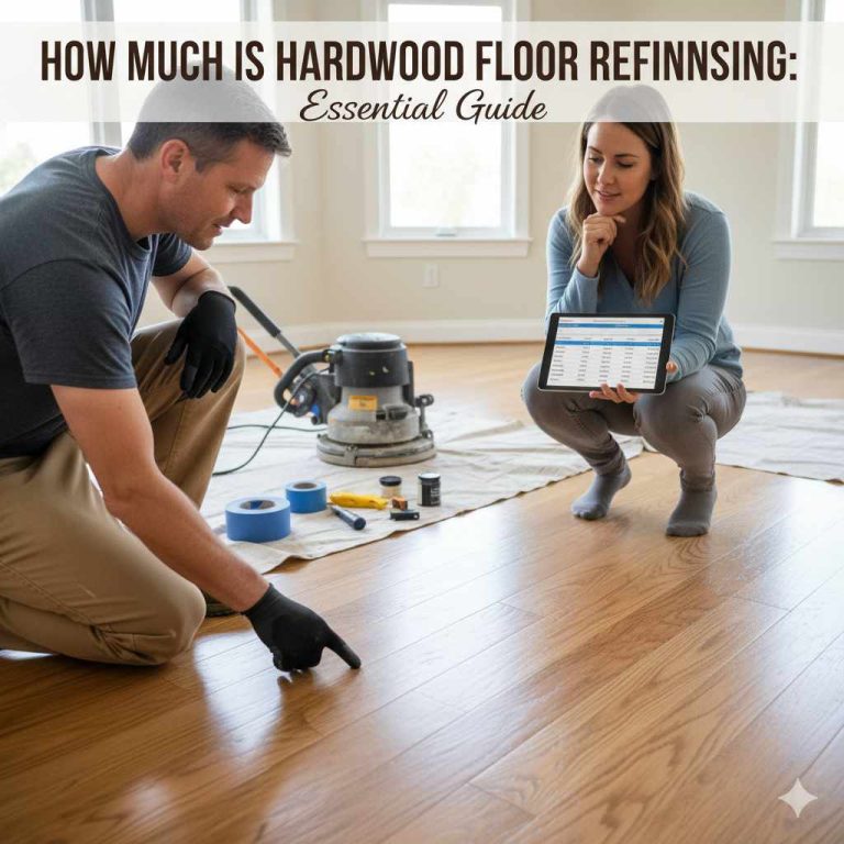 How Much Is Hardwood Floor Refinishing