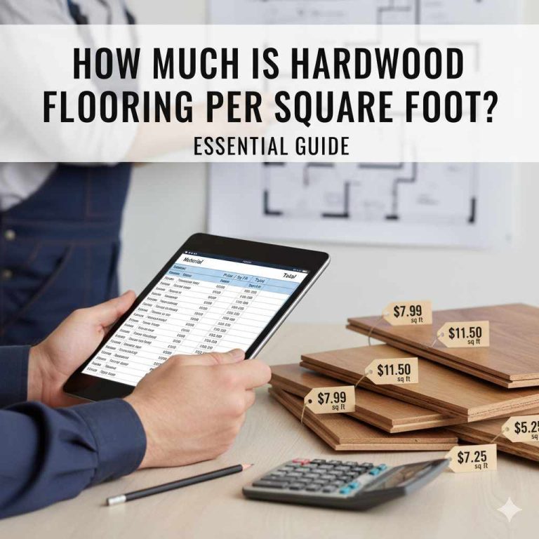 How Much Is Hardwood Flooring Per Square Foot