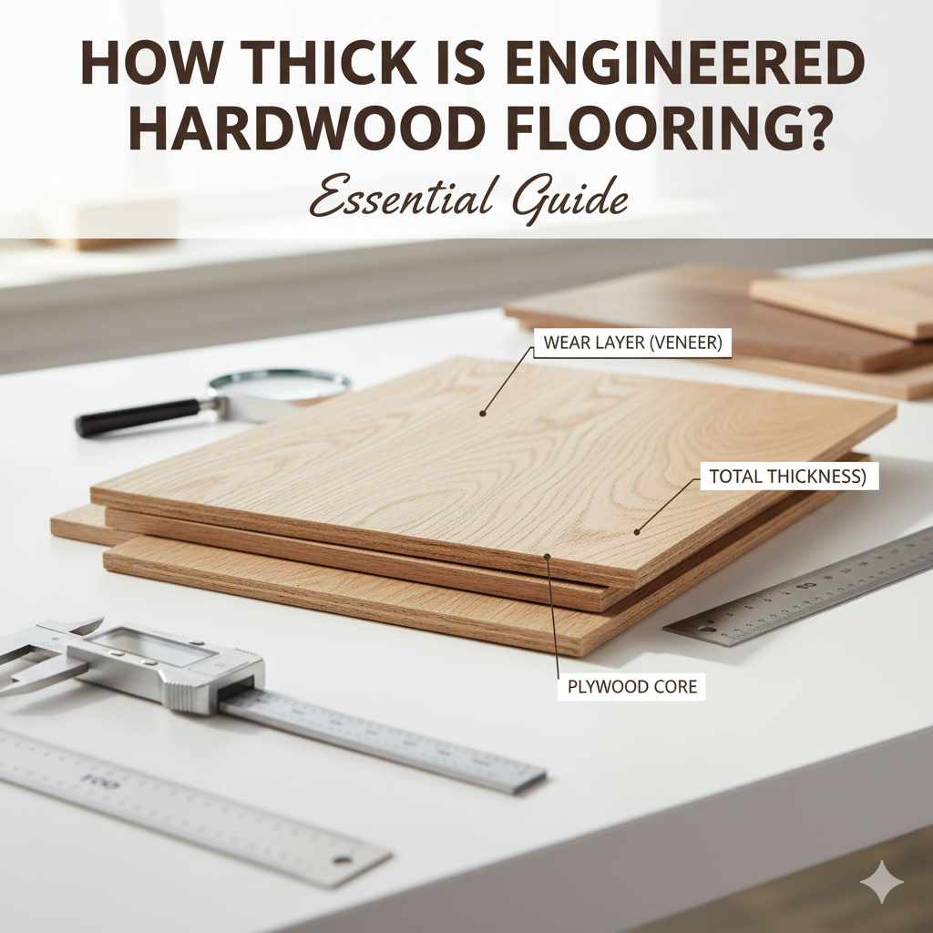 How Thick Is Engineered Hardwood Flooring