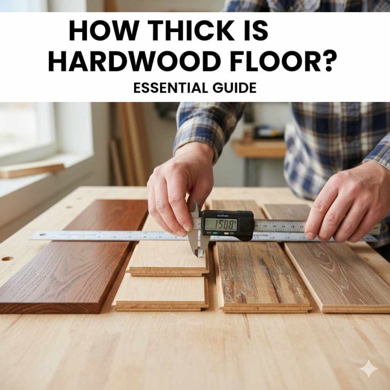 How Thick Is Hardwood Floor