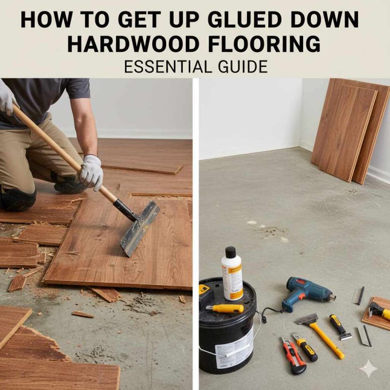 How To Get Up Glued Down Hardwood Flooring