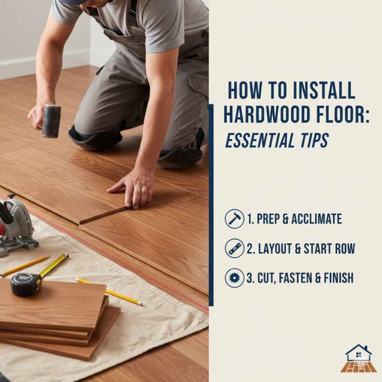 How To Install Hardwood Floor