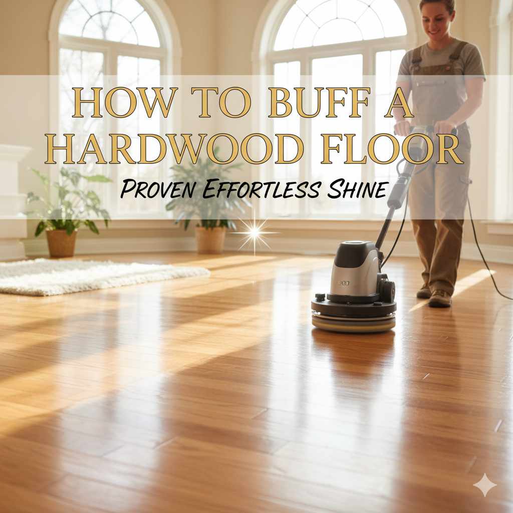 How to Buff a Hardwood Floor: Proven Effortless Shine