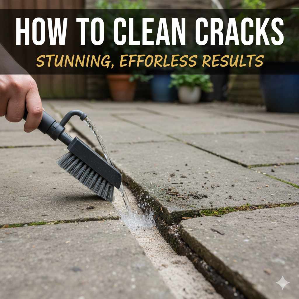 How to Clean Cracks