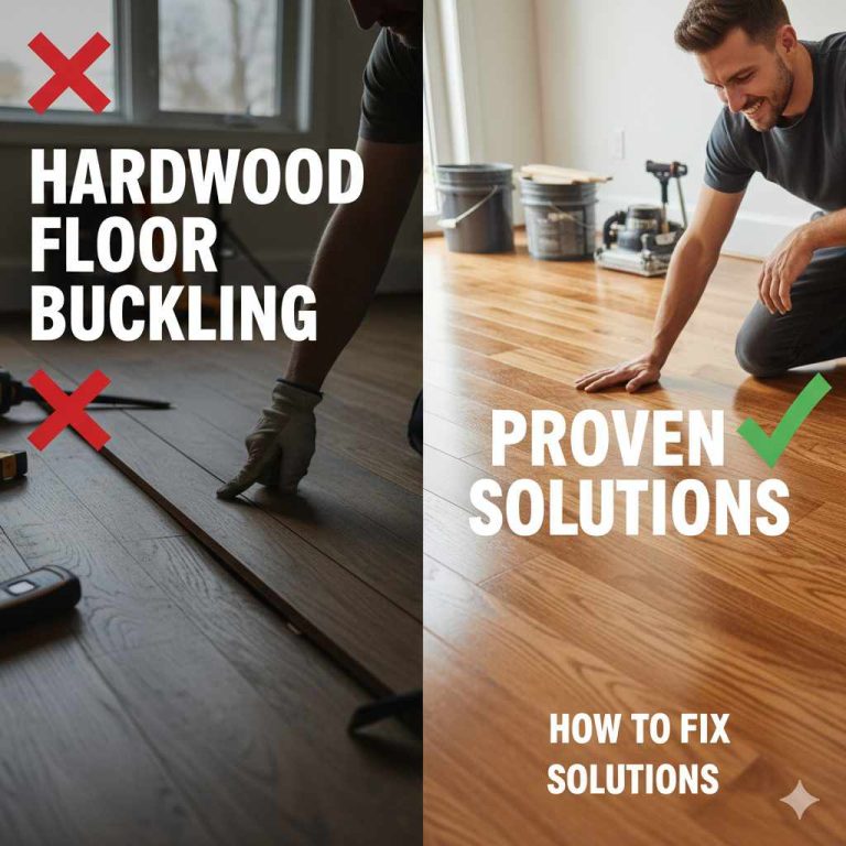 How to Fix Hardwood Floor Buckling