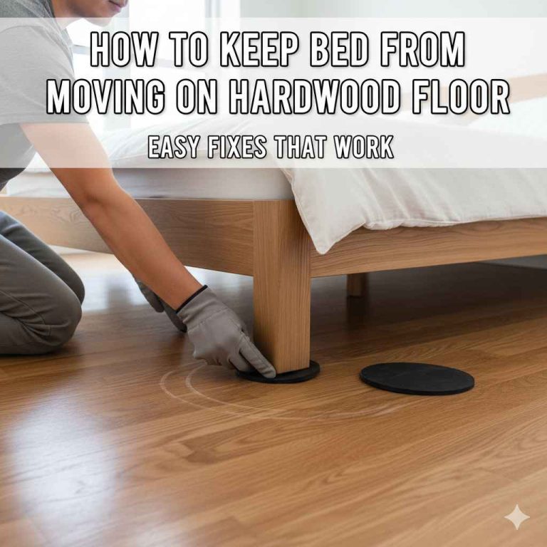 How to Keep Bed from Moving on Hardwood Floor