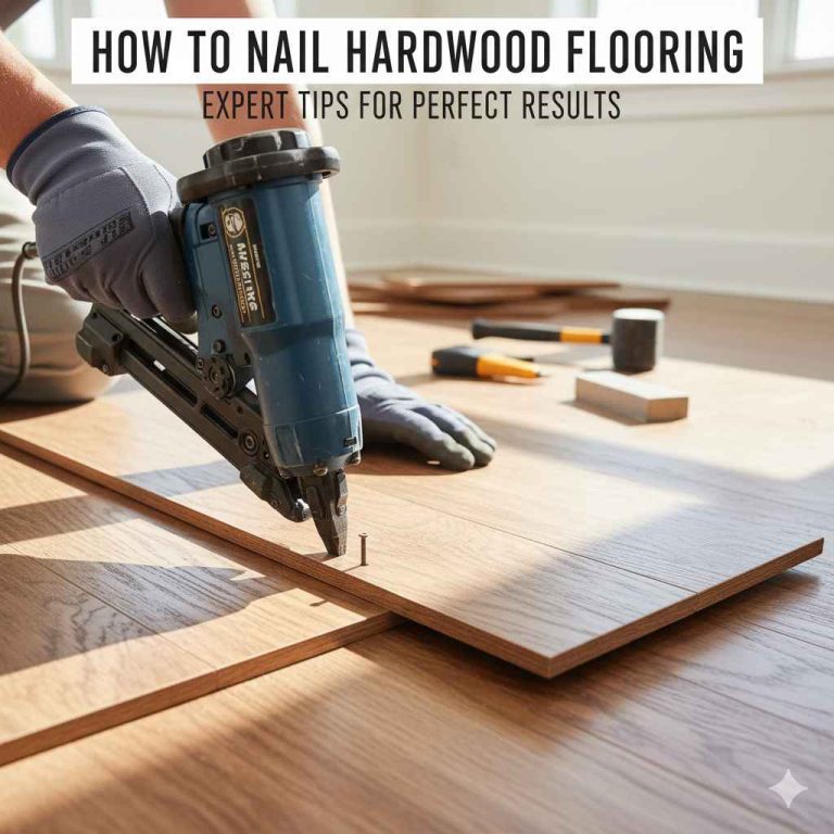How to Nail Hardwood Flooring