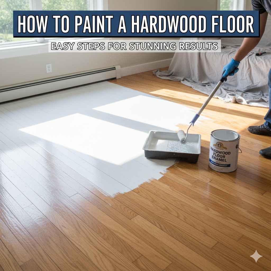 How to Paint a Hardwood Floor