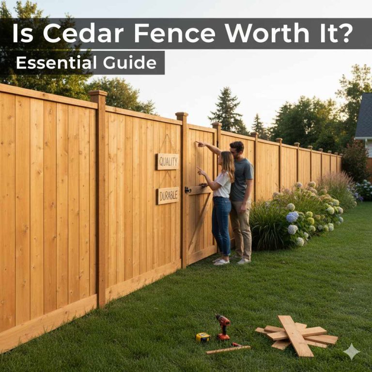 Is Cedar Fence Worth It