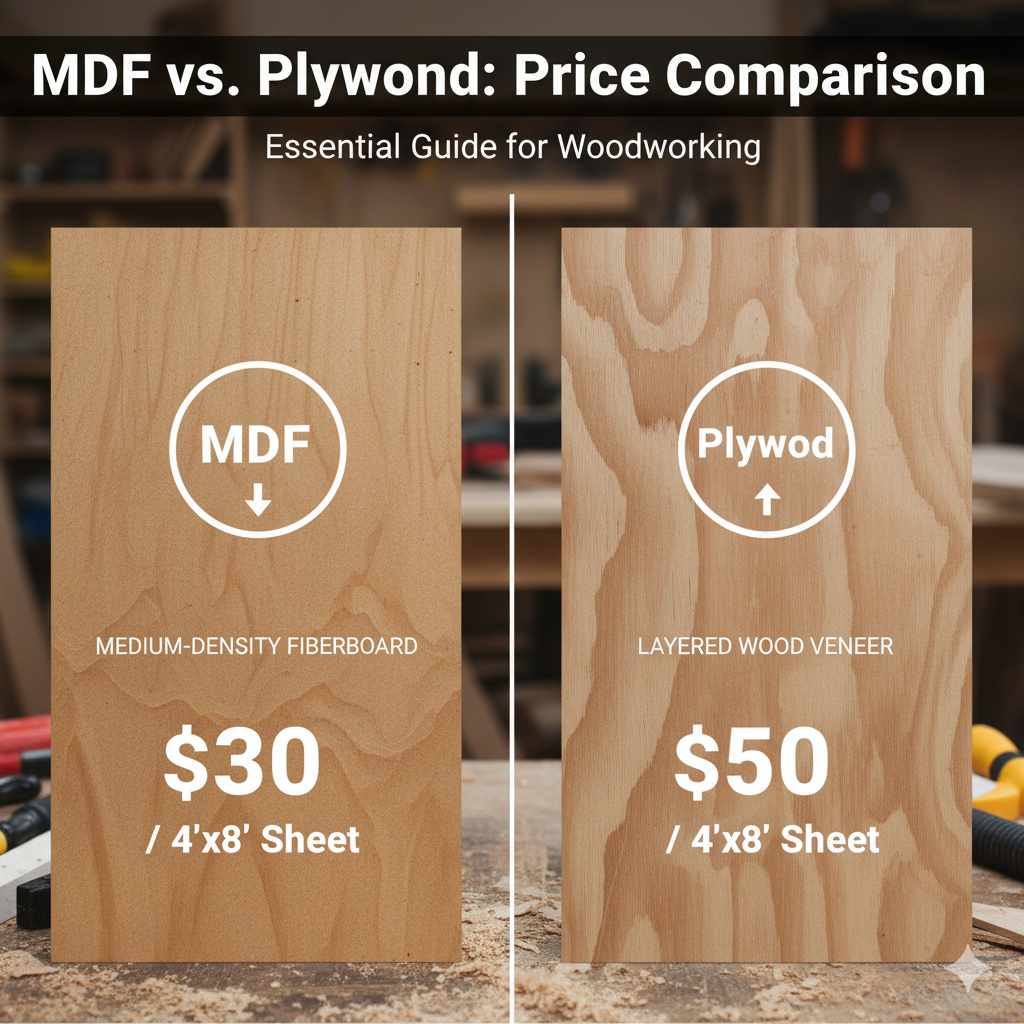 MDF vs Plywood Price