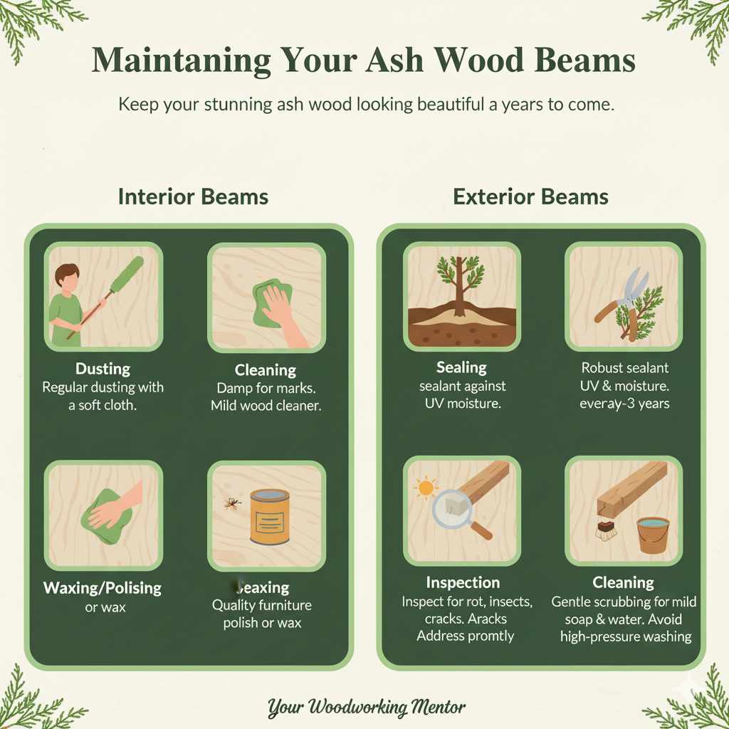 Maintaining Your Ash Wood Beams