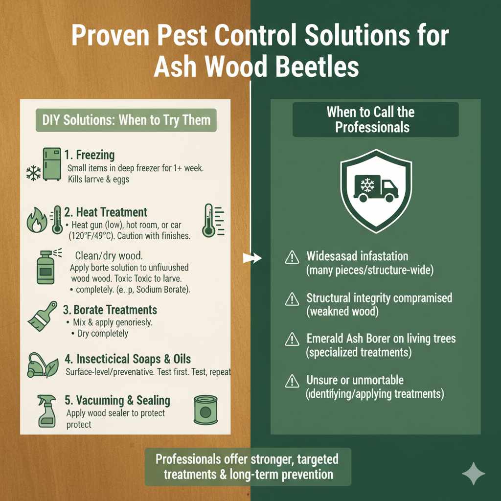 Proven Pest Control Solutions for Ash Wood Beetles