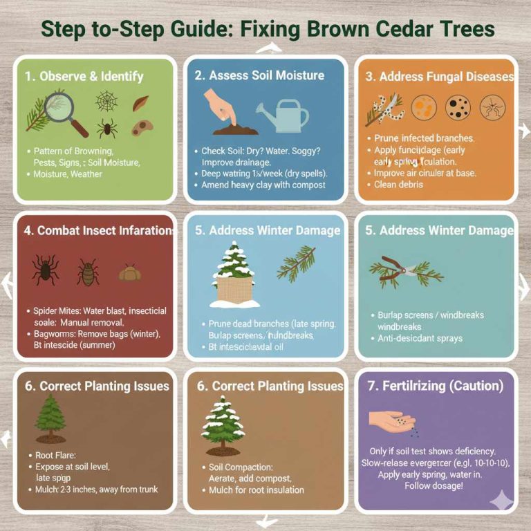 What to Do When Your Cedar Trees Turn Brown: Fix Them!
