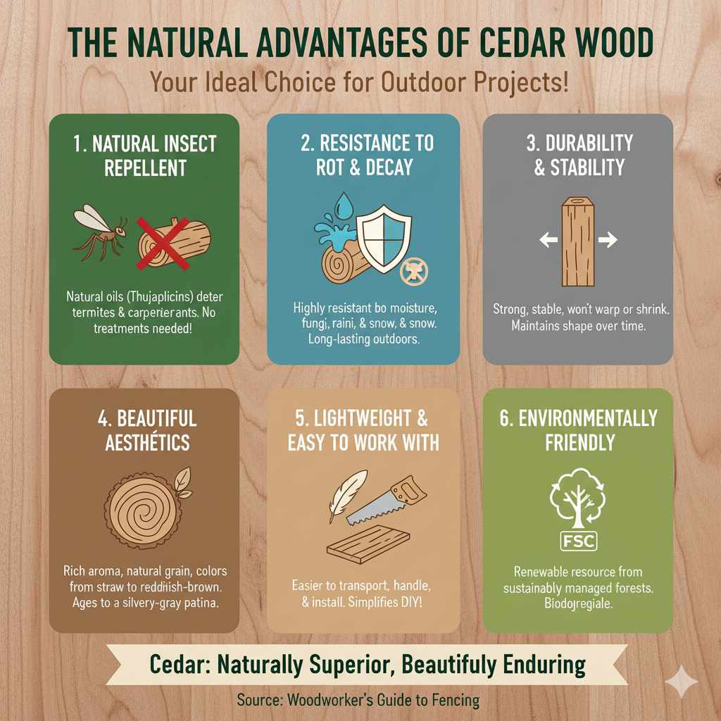 The Natural Advantages of Cedar Wood