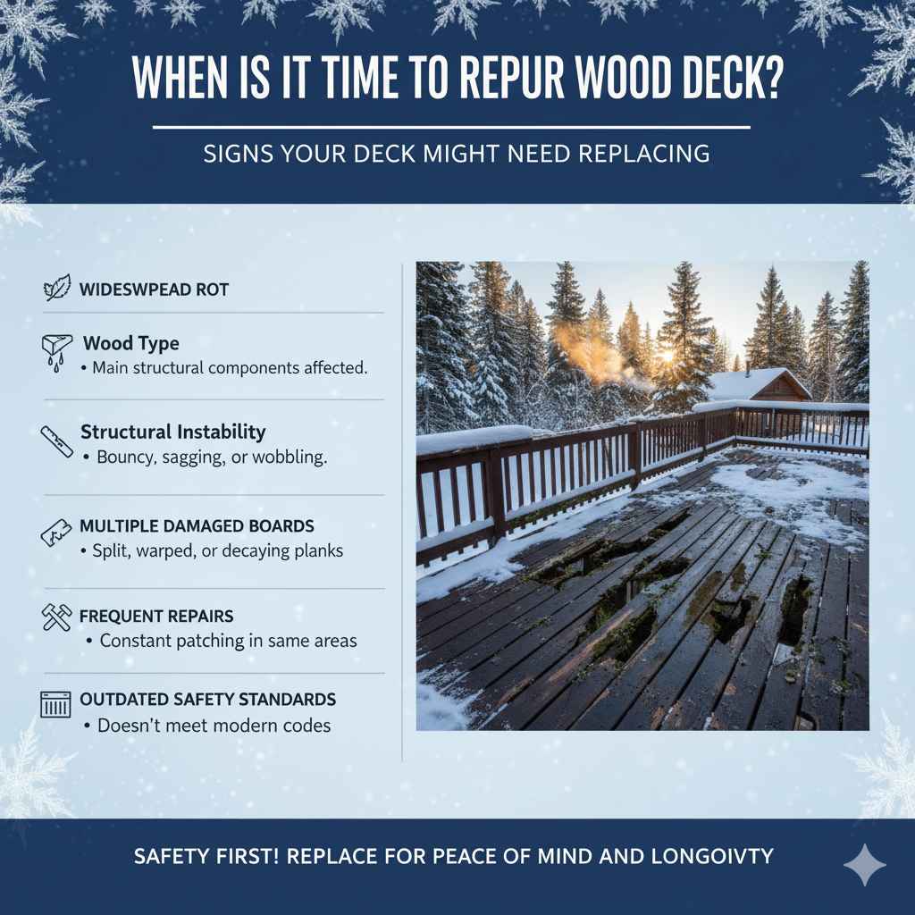 When Is It Time to Replace Your Wood Deck