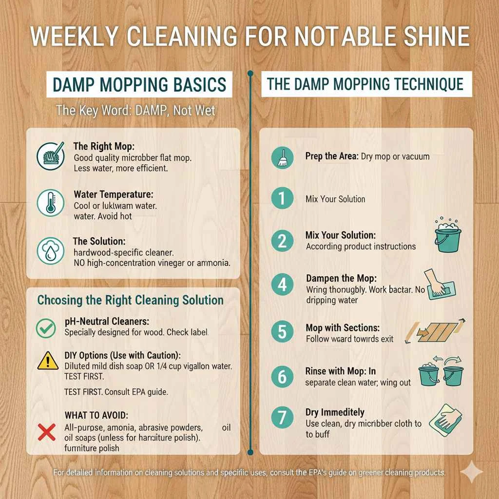 Weekly Cleaning for Noticeable Shine
